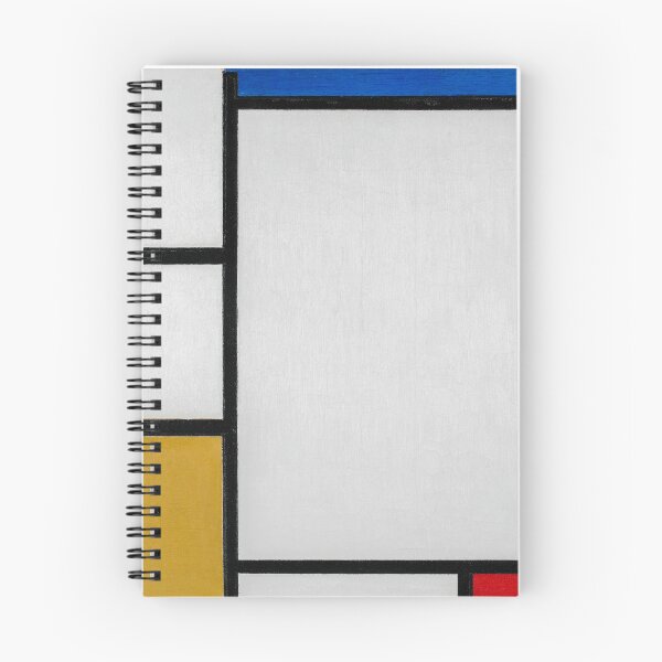 Item preview, Composition with Blue, Red, Yellow, and Black, 1922 by Piet Mondrian designed and sold by BossyCatHome.