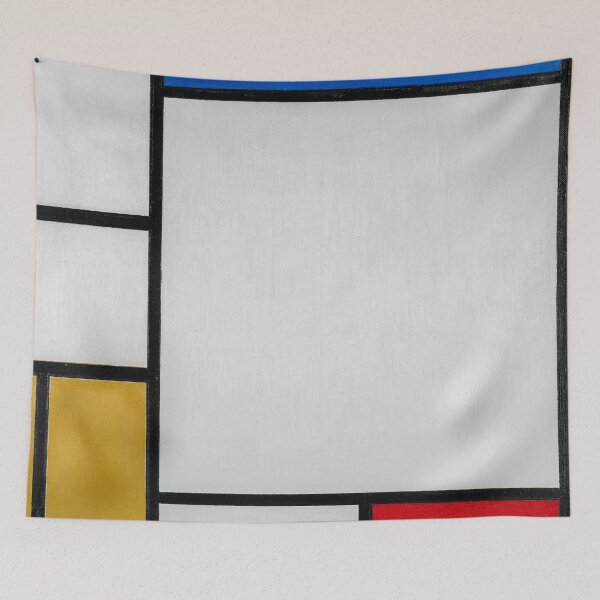 Item preview, Composition with Blue, Red, Yellow, and Black, 1922 by Piet Mondrian designed and sold by BossyCatHome.
