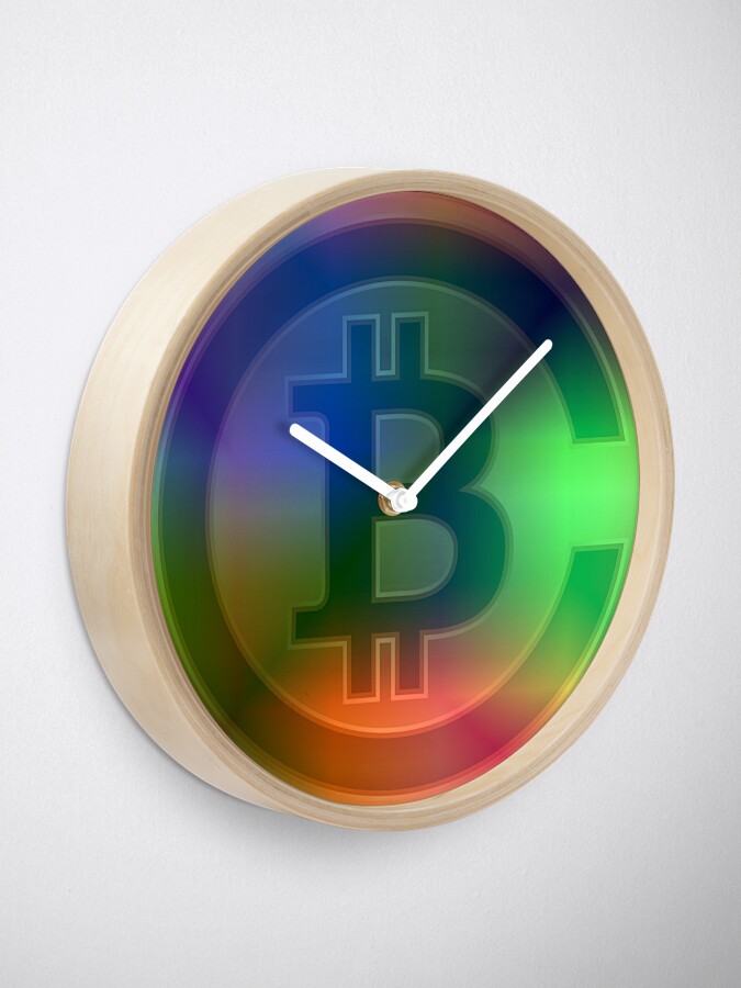Alternate view of BitCoin Laser Beat by RootCat Clock