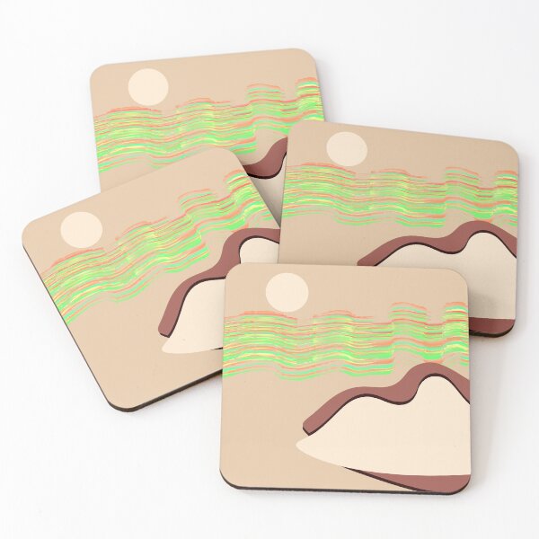 Item preview, Northern Lights - Brown & Green designed and sold by SilverPegasus.