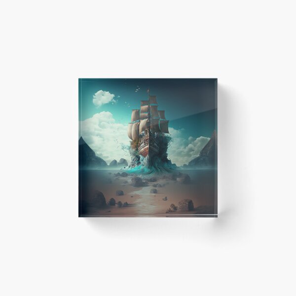 Item preview, Desert Voyager: A Ship's Journey Through the Sands designed and sold by fearless301.