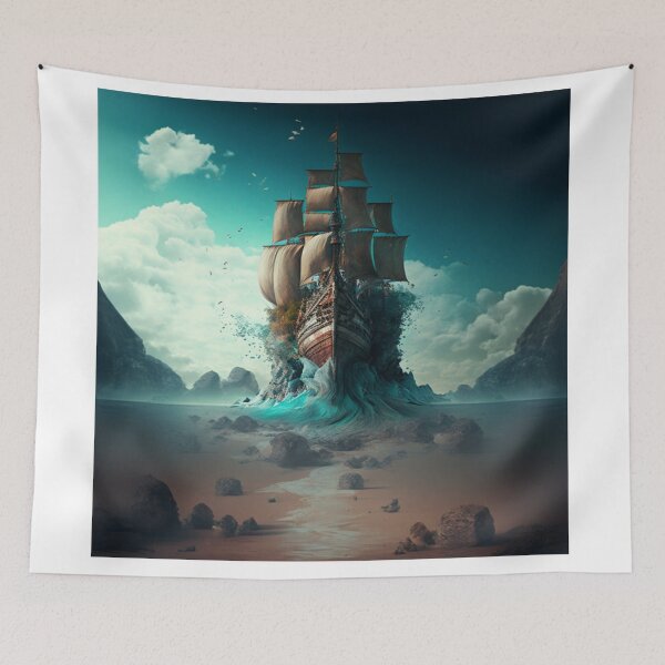 Item preview, Desert Voyager: A Ship's Journey Through the Sands designed and sold by fearless301.