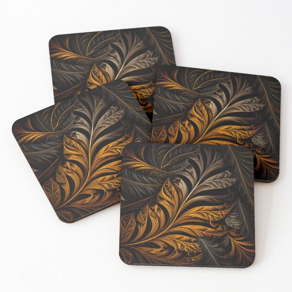 Item preview, Semi Abstract Natural Pattern Digital Painting designed and sold by CodeAndColors.