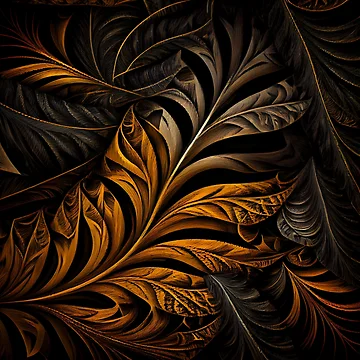 Vorschaubild zum Design Semi Abstract Natural Pattern Digital Painting von CodeAndColors