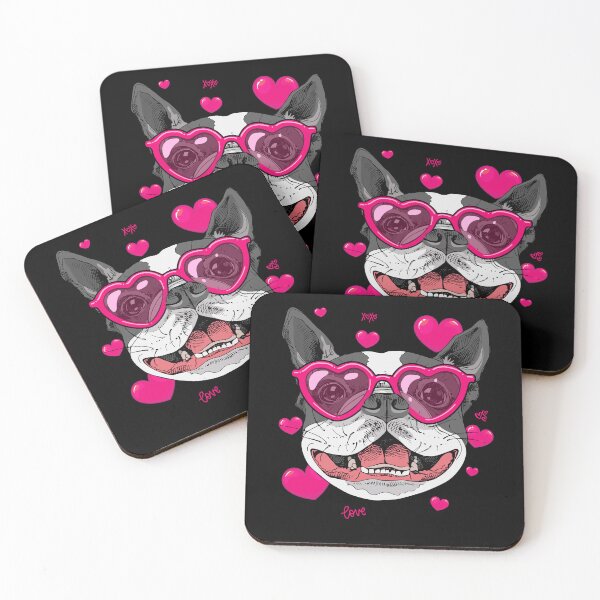 Item preview, Boston Terrier Valentines Day For Girl Women Bostie Mom designed and sold by iliasjeff.