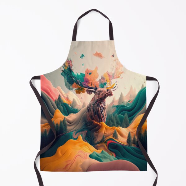 Item preview, Elk Abstract Design - Pastel Colors designed and sold by Arva-Designs.