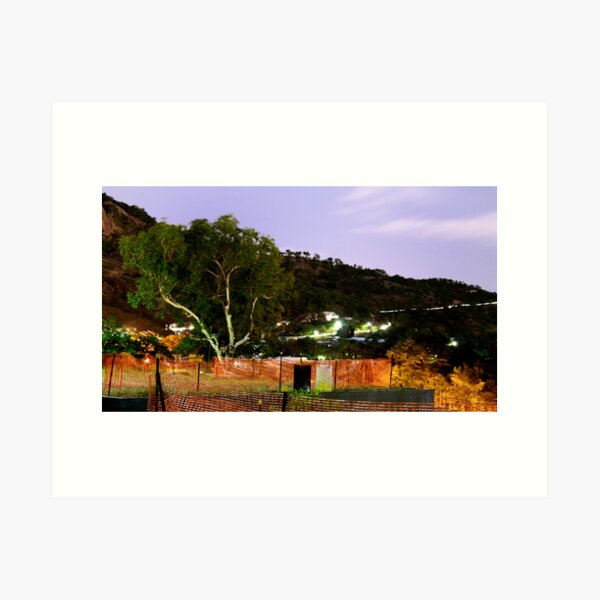 Trailing Hill Art Print