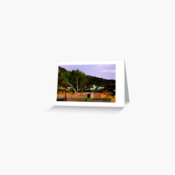Trailing Hill Greeting Card