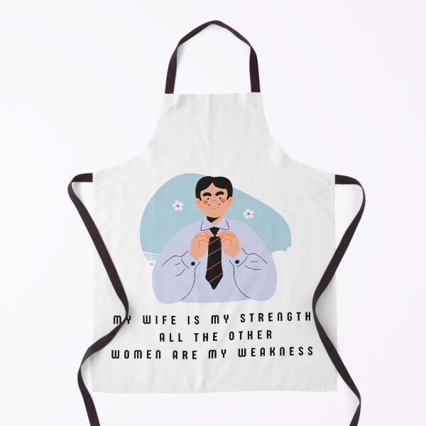 Item preview, My wife is my strength all the other women are my weaknes  designed and sold by Black Owl Creatives.