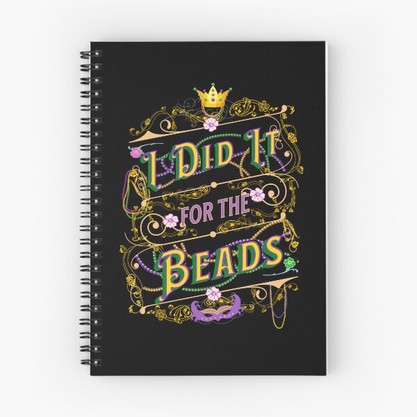 Item preview, I Did It For the Beads - Mardis Gras Saying designed and sold by Evolved-LovinIt.