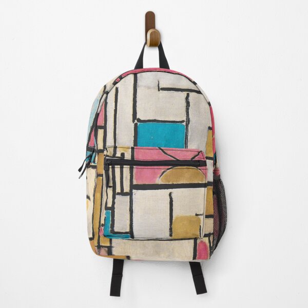 Item preview, Piet Mondrian's Composition in Oval with Color Planes 1, 1914 by Piet Mondrian designed and sold by BossyCatHome.