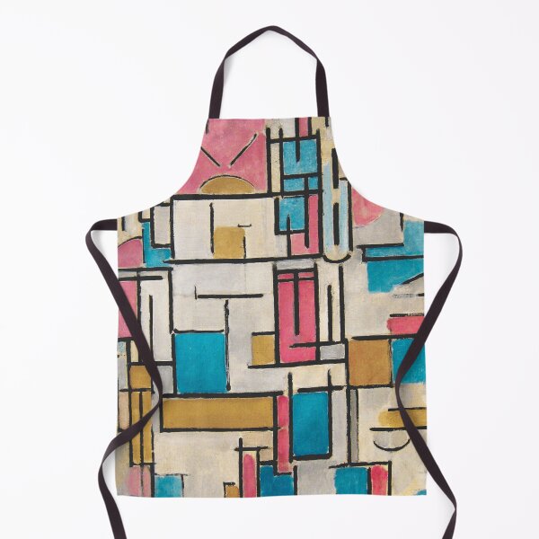 Item preview, Piet Mondrian's Composition in Oval with Color Planes 1, 1914 by Piet Mondrian designed and sold by BossyCatHome.