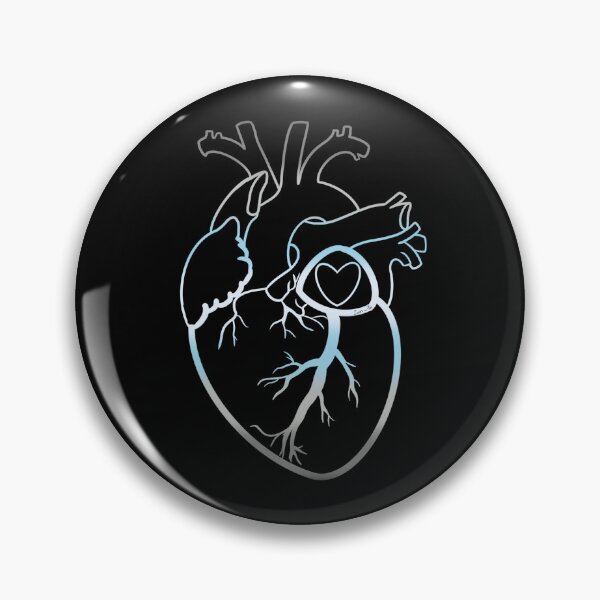 Item preview, Colorful Anatomically Correct Heart v.15 designed and sold by Zeons-Art.