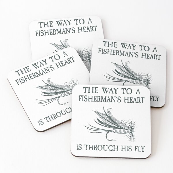 Item preview, Way to A Fisherman's Mans Heart Is Through His Fly Fun designed and sold by funnytshirtemp.