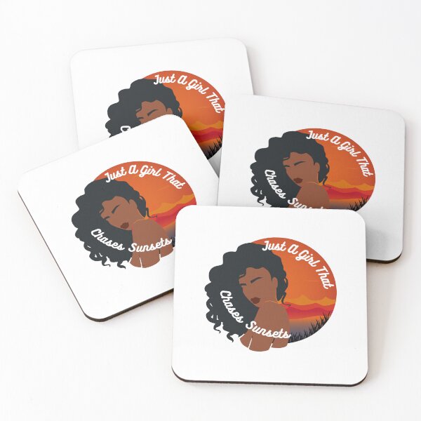 Item preview, Just A Girl That Chases Sunsets designed and sold by medben.