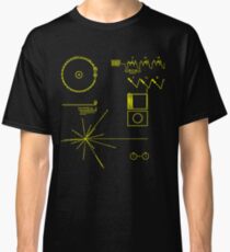 NASA Voyager Goldene Schallplatte Classic T-Shirt
