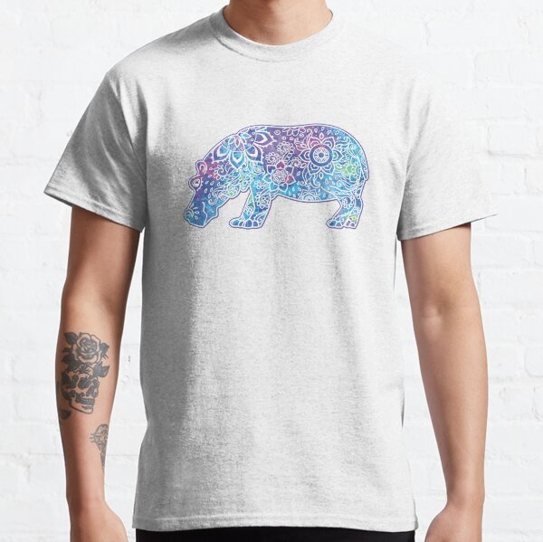 Psychedelic Hippo // Hippy Hippo Classic T-Shirt