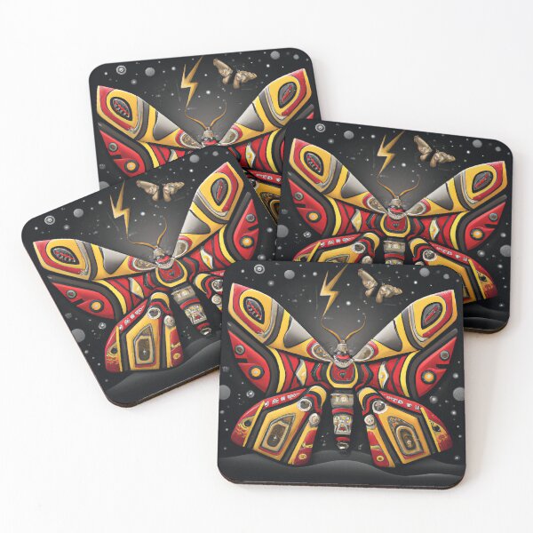 Item preview, Butterfly in Space Surreal Print designed and sold by GrizzlyMountain.