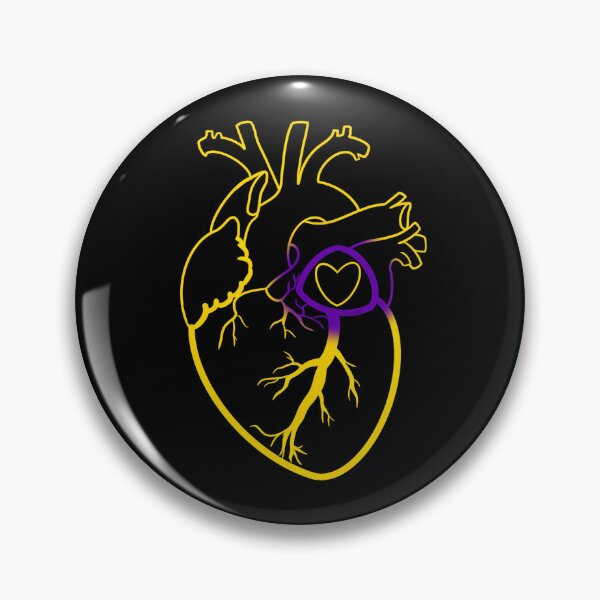 Item preview, Colorful Anatomically Correct Heart v.17 designed and sold by Zeons-Art.