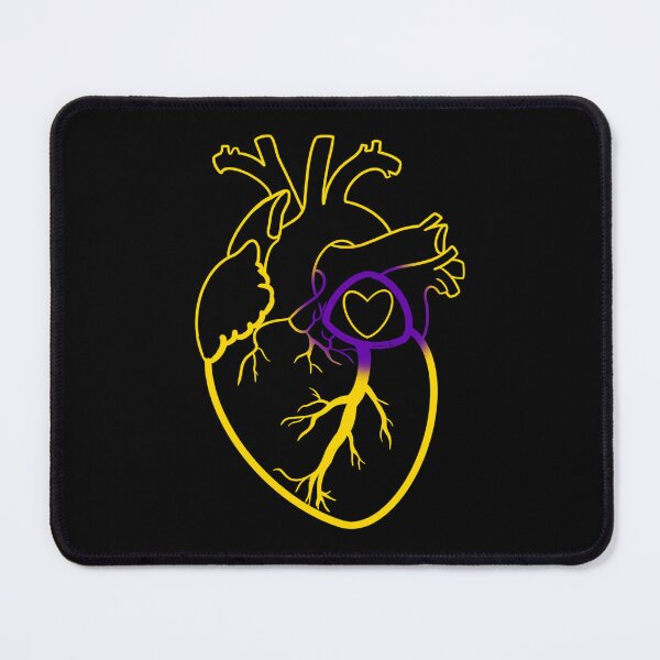 Item preview, Colorful Anatomically Correct Heart v.17 designed and sold by Zeons-Art.