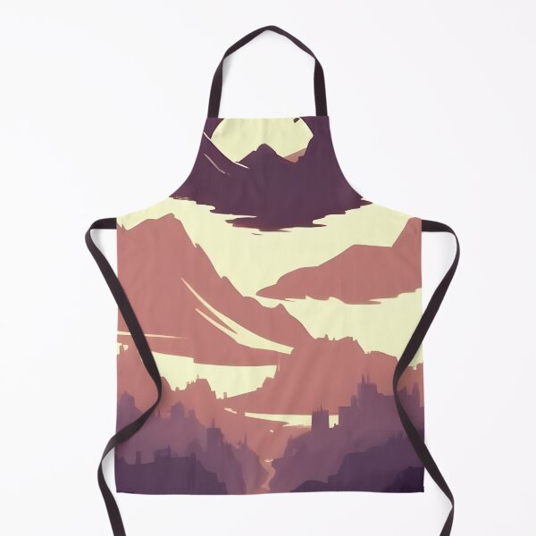 Item preview, Bring the Beauty of the Mountains into Your Home with Our Minimalist Landscape Mountain Trees Prints designed and sold by supeart.