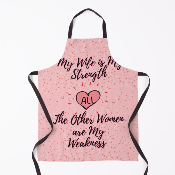 Item preview, My wife is my strength all the other women are my weaknes  designed and sold by Black Owl Creatives.