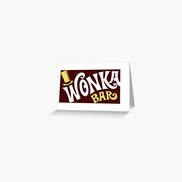  Willy Wonka y la fábrica de chocolate Wonka Bar Logo Home  Business Office Sign : Productos de Oficina