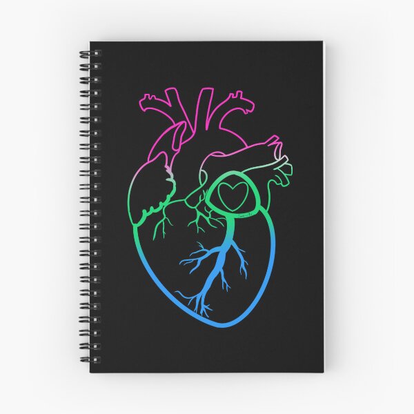 Item preview, Colorful Anatomically Correct Heart v.18 designed and sold by Zeons-Art.