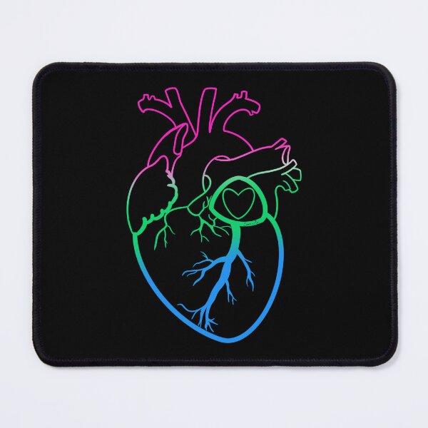 Item preview, Colorful Anatomically Correct Heart v.18 designed and sold by Zeons-Art.