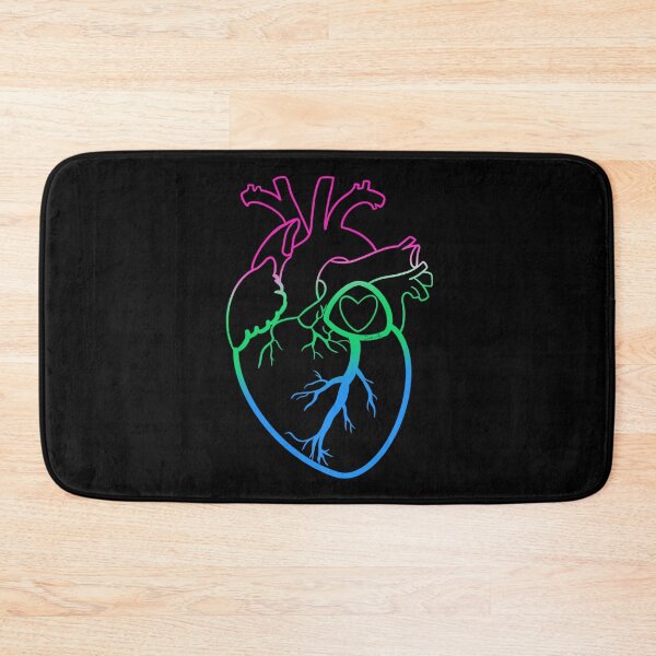 Item preview, Colorful Anatomically Correct Heart v.18 designed and sold by Zeons-Art.