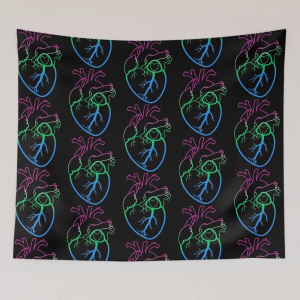 Item preview, Colorful Anatomically Correct Heart v.18 designed and sold by Zeons-Art.