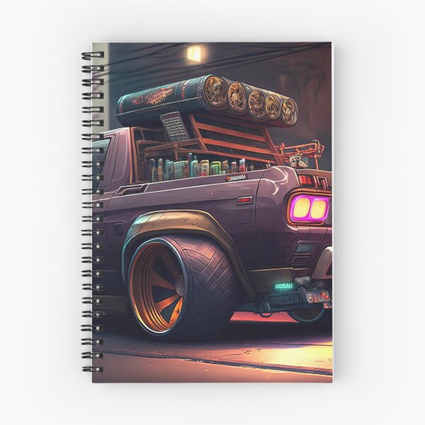 Item preview, Pickup Truck Modified Packing a Heavy Load in the Streets of Tokyo designed and sold by ultra-cool.