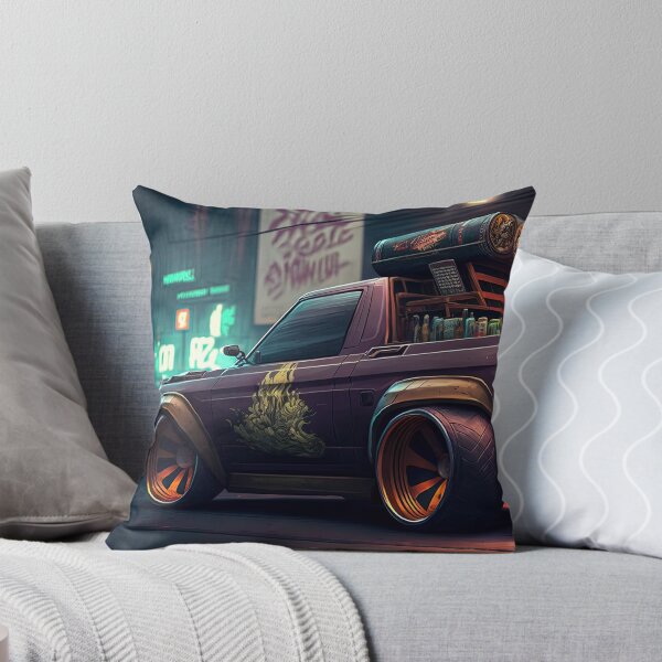Item preview, Pickup Truck Modified Packing a Heavy Load in the Streets of Tokyo designed and sold by ultra-cool.