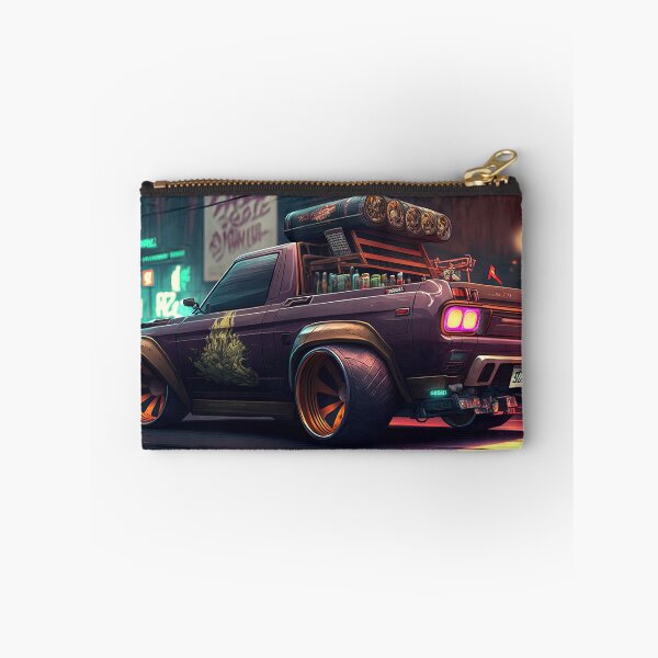 Item preview, Pickup Truck Modified Packing a Heavy Load in the Streets of Tokyo designed and sold by ultra-cool.
