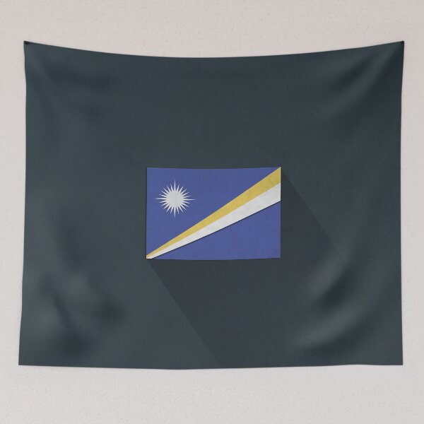 Aperçu de l'œuvre Iles Marshall créée et vendue par FlatFlags.