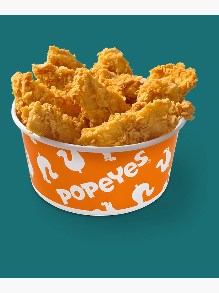 Popeyes Chicken Bucket Classic for Redbubble | 152\