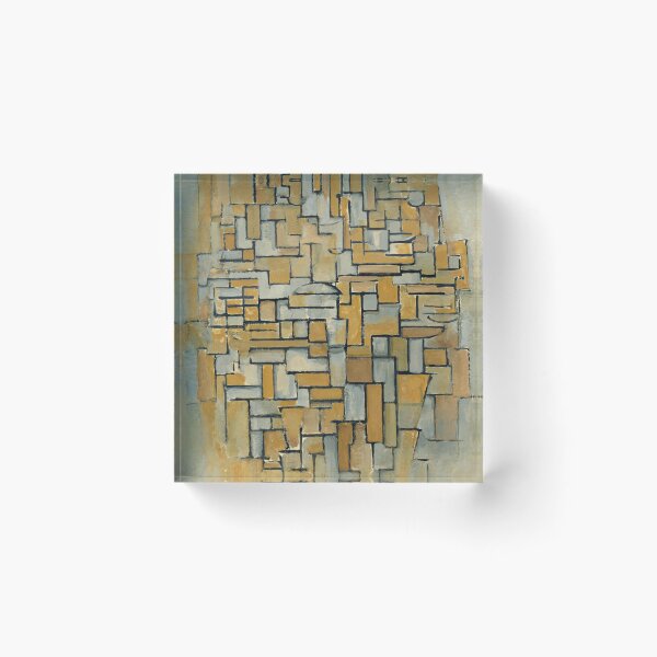 Item preview, Piet Mondrian's Composition in Brown and Gray, 1913 by Piet Mondrian designed and sold by BossyCatHome.