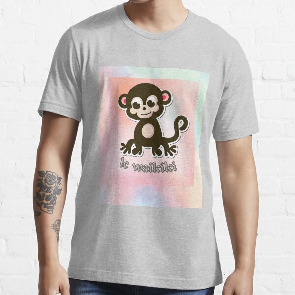 Tee shirt avec store singe