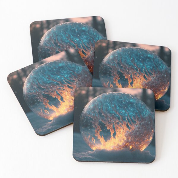 Item preview, Ice & fire ball designed and sold by As Nodt89.