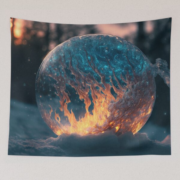 Item preview, Ice & fire ball designed and sold by As Nodt89.
