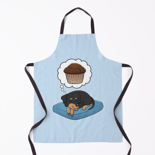 Item preview, Miniature Pinscher dreaming about Chocolate Muffins designed and sold by DoggieDelights.