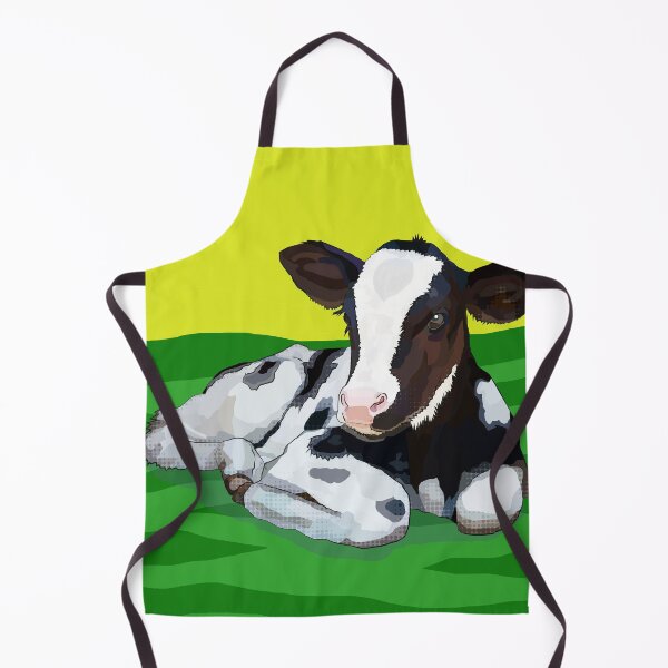Item preview, Calf by BeeFoxTree Baby Cow Calves, Sunny Day at the Farm designed and sold by BeeFoxTree.