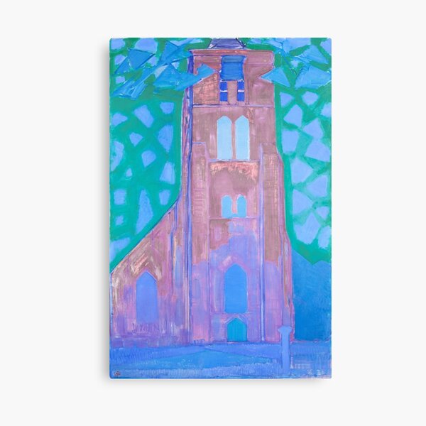 Item preview, Piet Mondrian's Church tower at Domburg, 1911 by Piet Mondrian designed and sold by BossyCatHome.