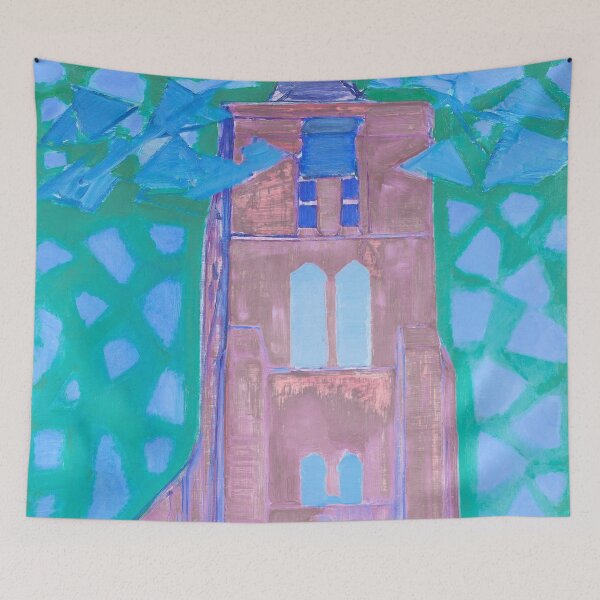 Item preview, Piet Mondrian's Church tower at Domburg, 1911 by Piet Mondrian designed and sold by BossyCatHome.