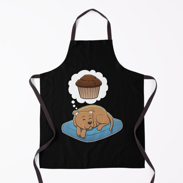 Artikelvorschau, Staffordshire Bull Terrier dreaming about Chocolate Muffins entworfen und verkauft von DoggieDelights.