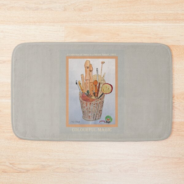Item preview, A Collection of Flutes in a Wicker Basket designed and sold by Nira Dabush.
