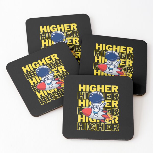 Item preview, Higher ( Astronaut ) designed and sold by MaizzArts.
