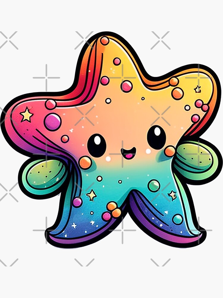 Baby Starfish Sticker