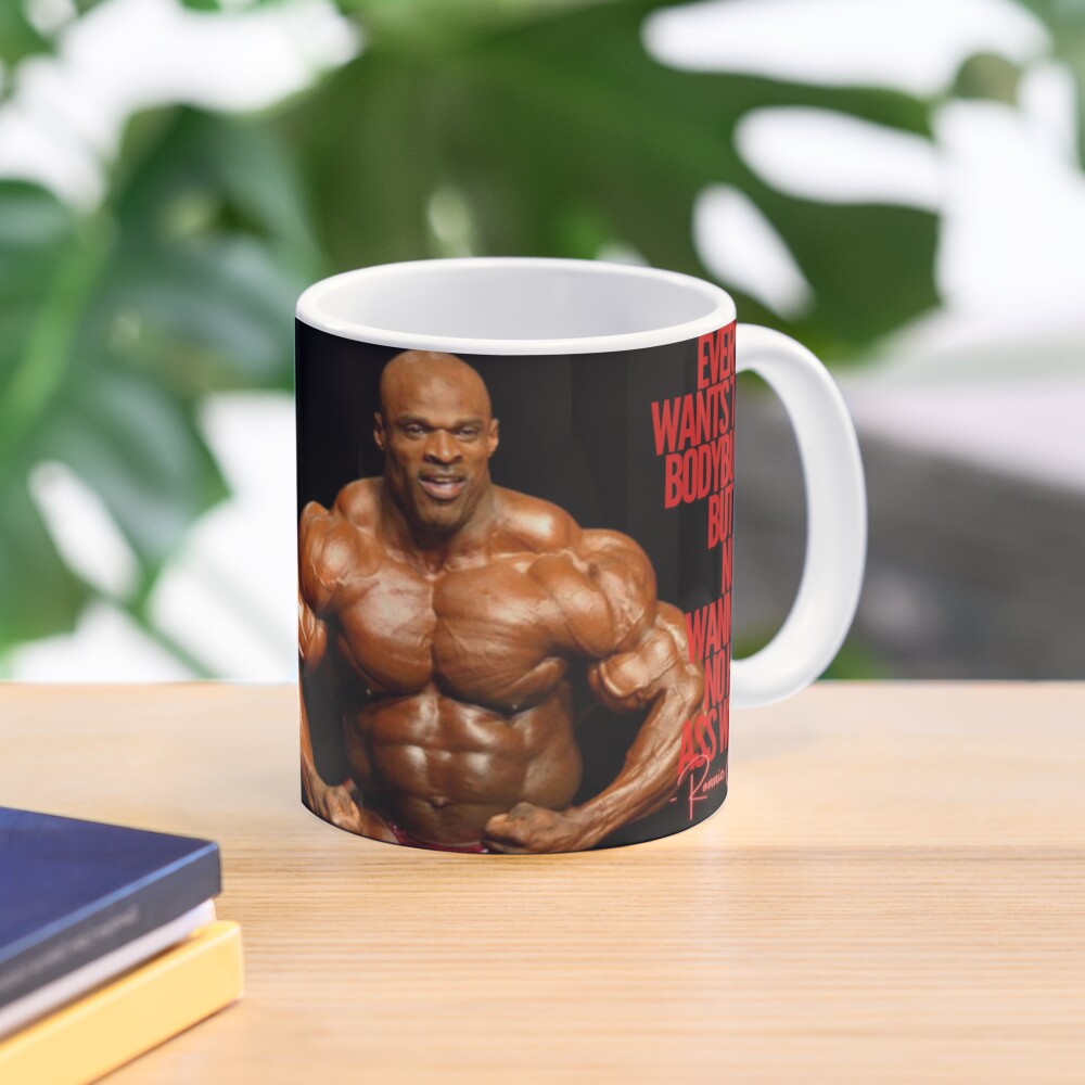 RONNIE COLEMAN - HEAVY A** WEIGHT QUOTE Coffee Mug for Sale by  HeavyLiftGift