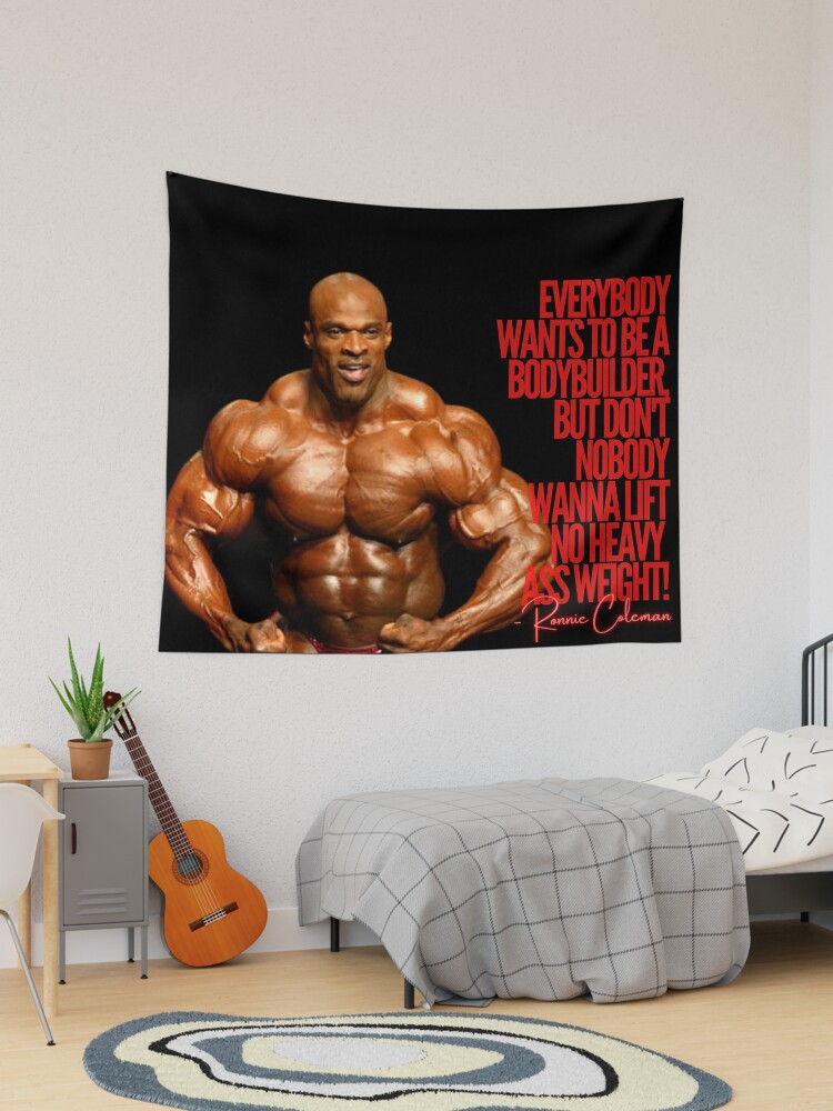 RONNIE COLEMAN - HEAVY A** WEIGHT QUOTE Coffee Mug for Sale by  HeavyLiftGift